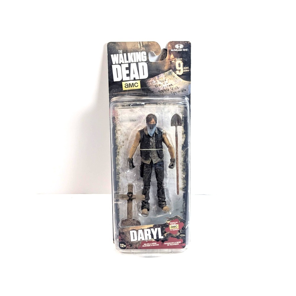 McFarlane Toys The Walking Dead Daryl TWD Grave Shovel Series 9 Figure AMC NIB